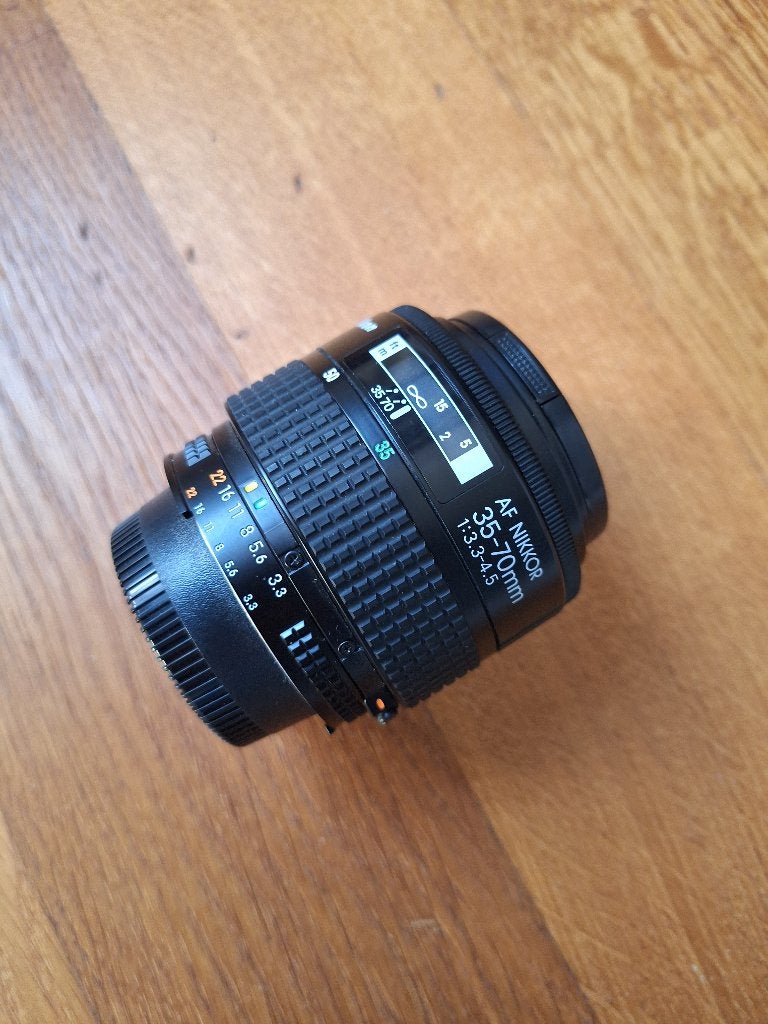 Lens voor analoge camera Nikon, Ophalen, Zo goed als nieuw, Nikon