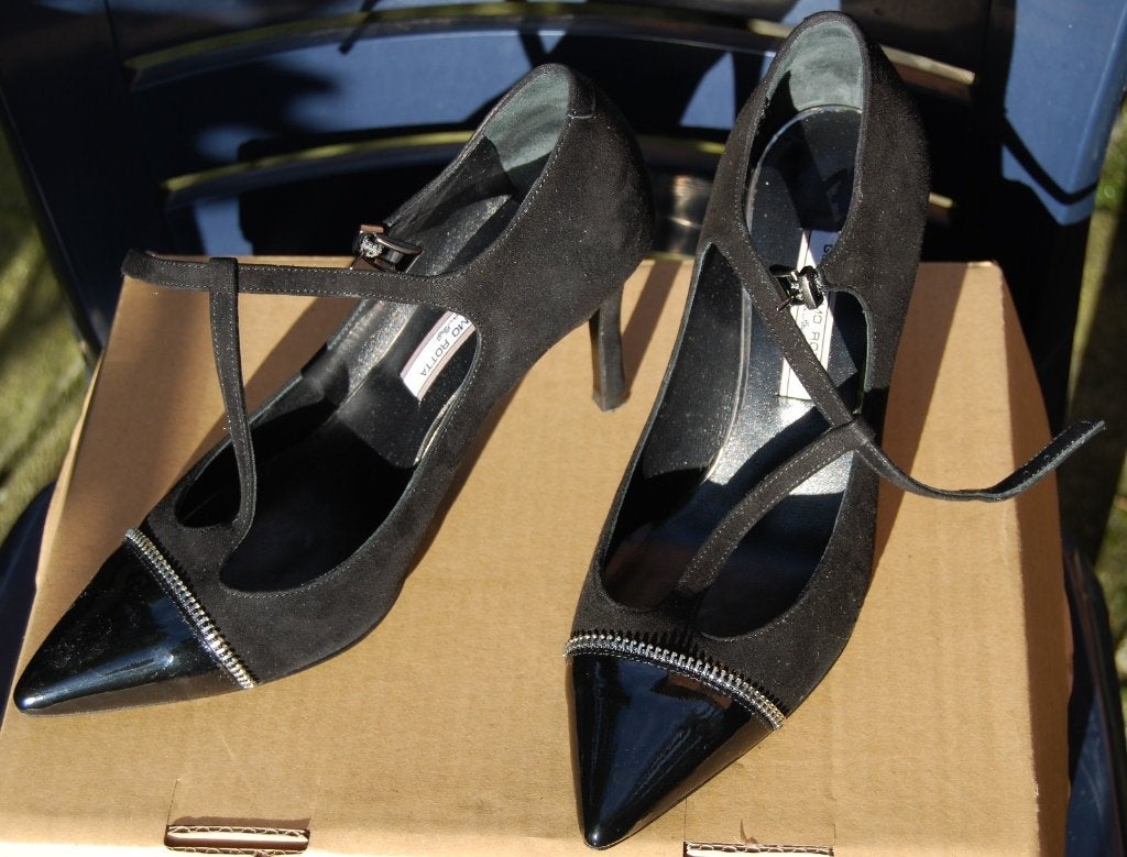 Schoenen Guglielmo Rotta maat 36, Zwart, Ophalen of Verzenden, Zo goed als nieuw, Schoenen met hoge hakken
