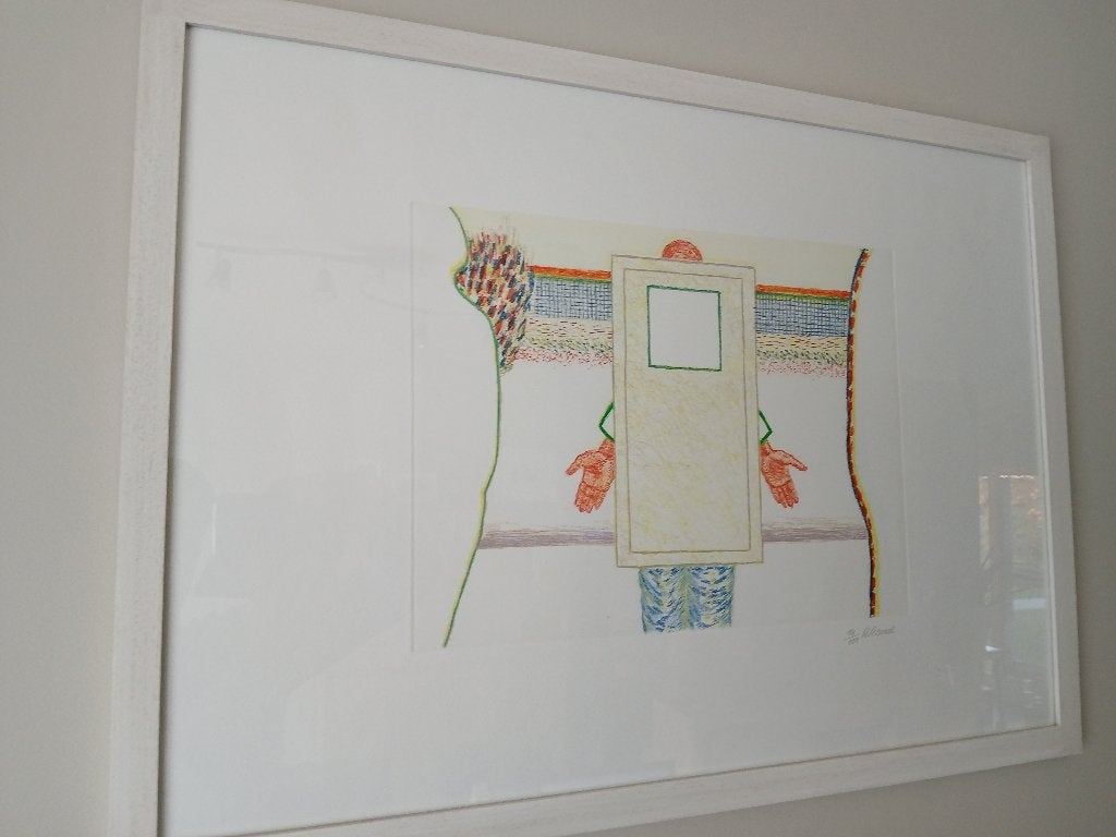 Roger Raveel, Antiquités & Art, Art | Eaux-fortes & Gravures, Eau-forte, Enlèvement ou Envoi, Vie quotidienne, 57 cm