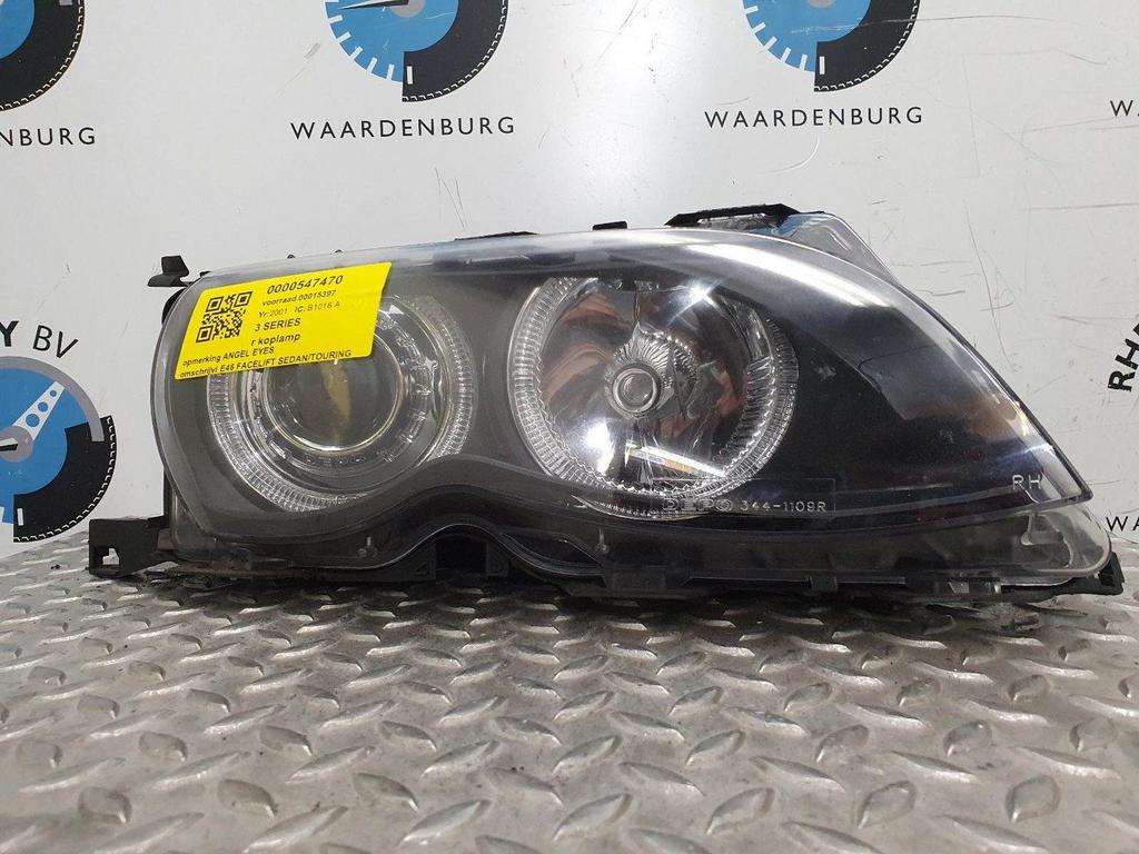 BMW 3 SERIES KOPLAMP R 2001, Ophalen of Verzenden, Gebruikt, Stiba lid