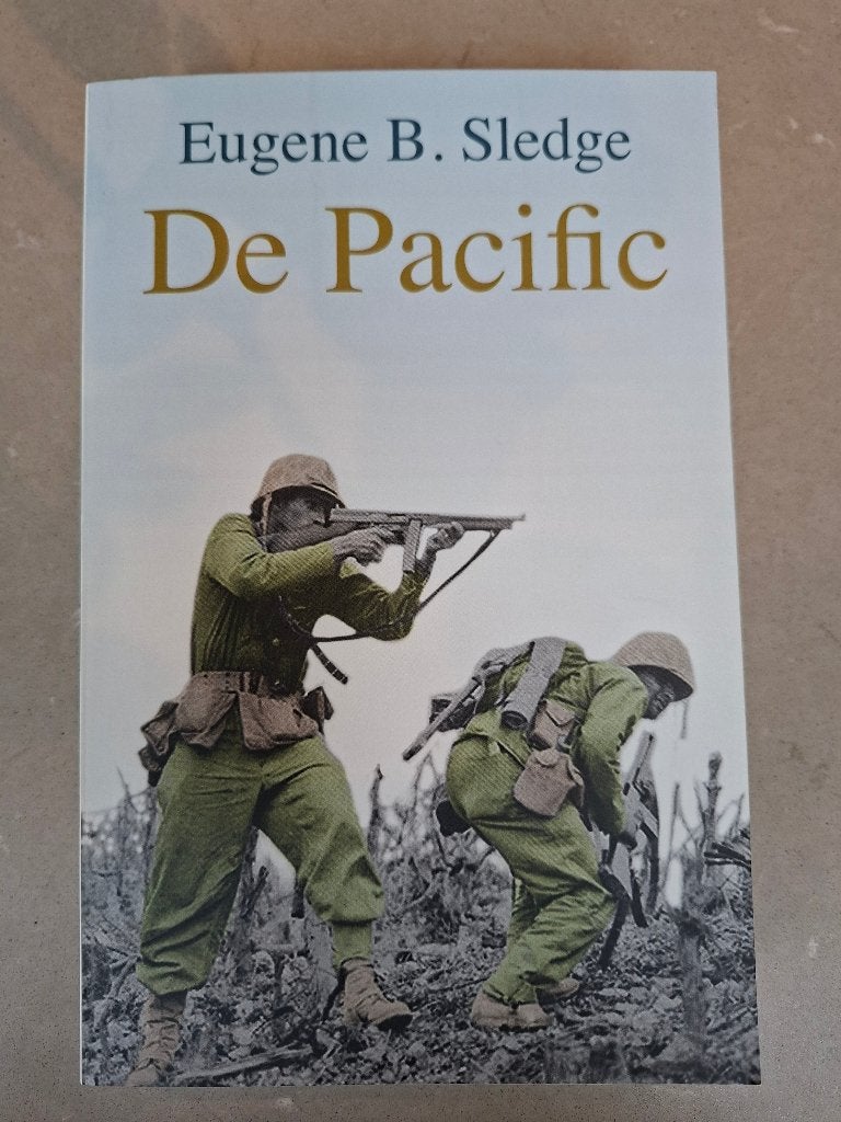 De Pacific Eugene B Sledge HBO The Pacific, Tweede Wereldoorlog, Ophalen of Verzenden, Zo goed als nieuw, Landmacht