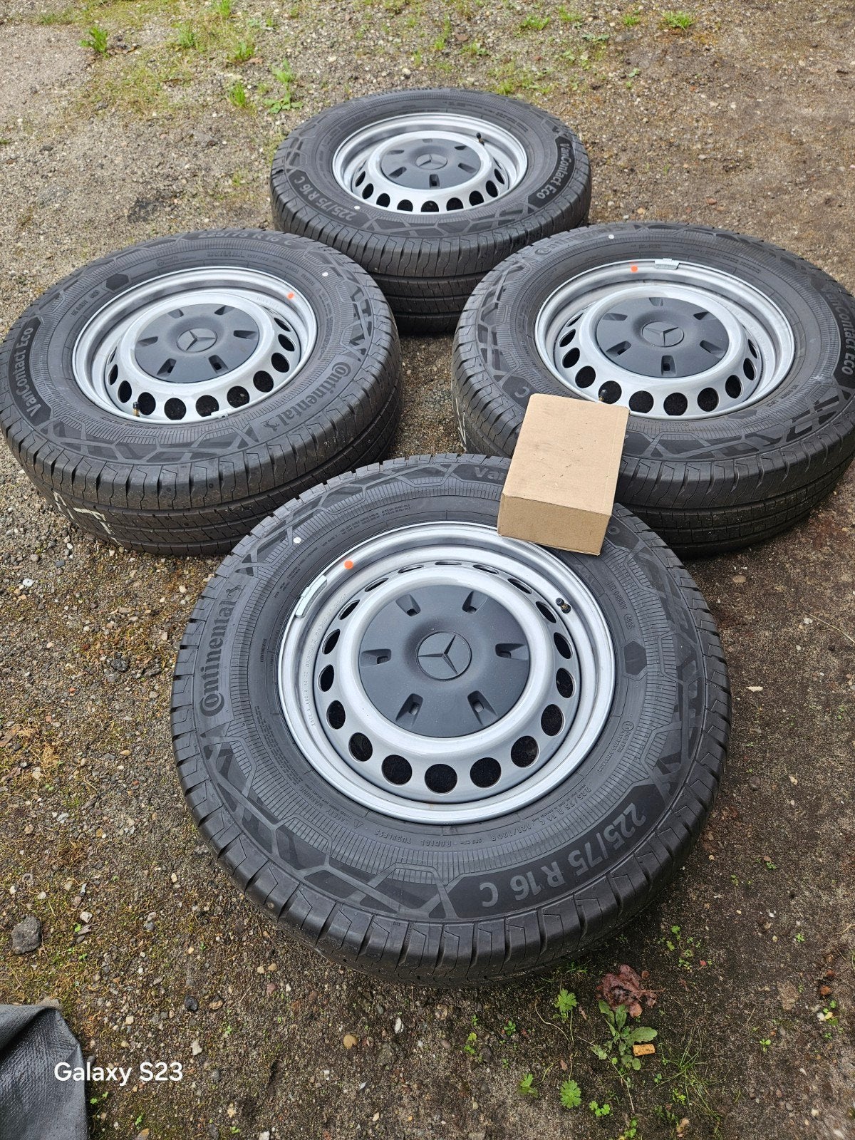 16 inch originele Mercedes Sprinter Vw Crafter  velgen bande, Enlèvement ou Envoi, Mercedes-Benz