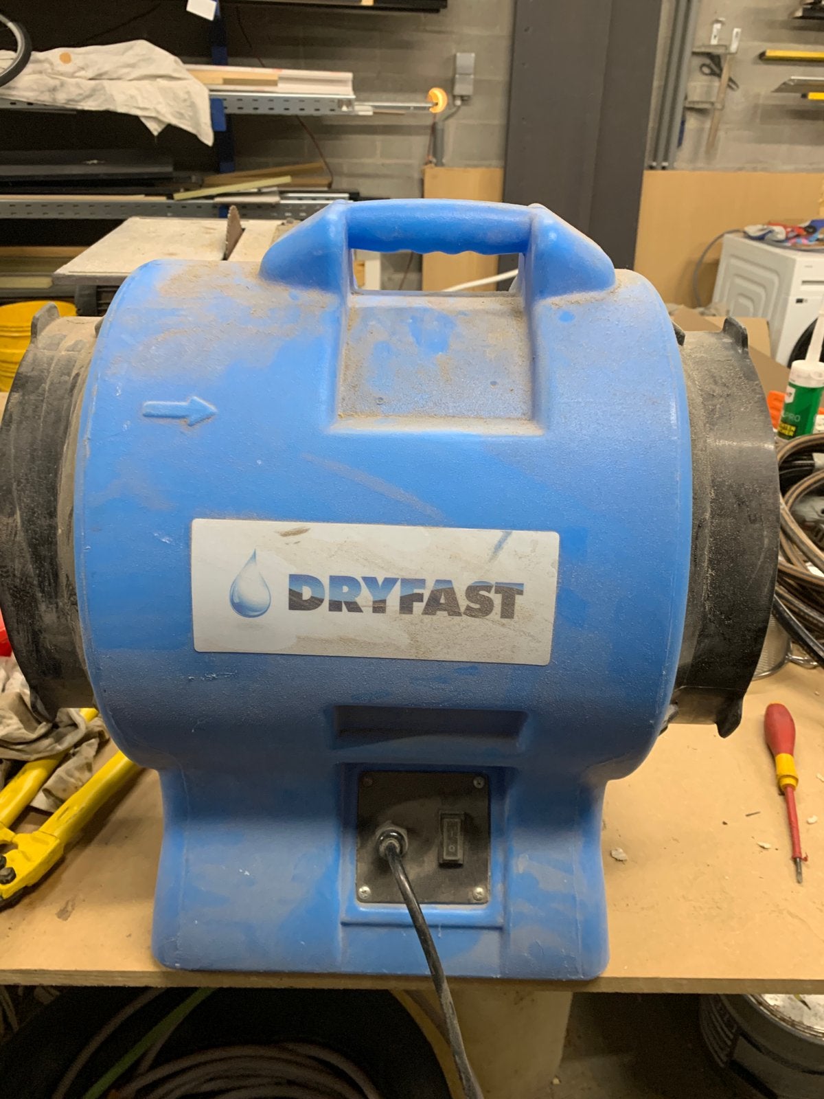 Ventilator, Elektronische apparatuur, Ophalen, Gebruikt