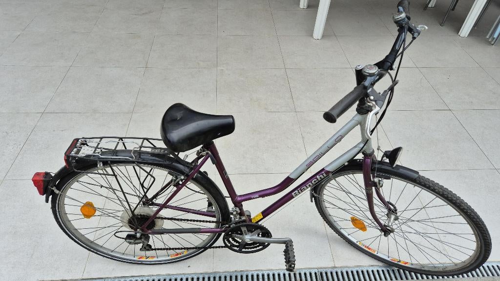 Meisjesfiets "Bianchi" Italia , 28 inch - goede staat fiets, Fietsen en Brommers, Gebruikt, Versnellingen, Bianchi, Ophalen