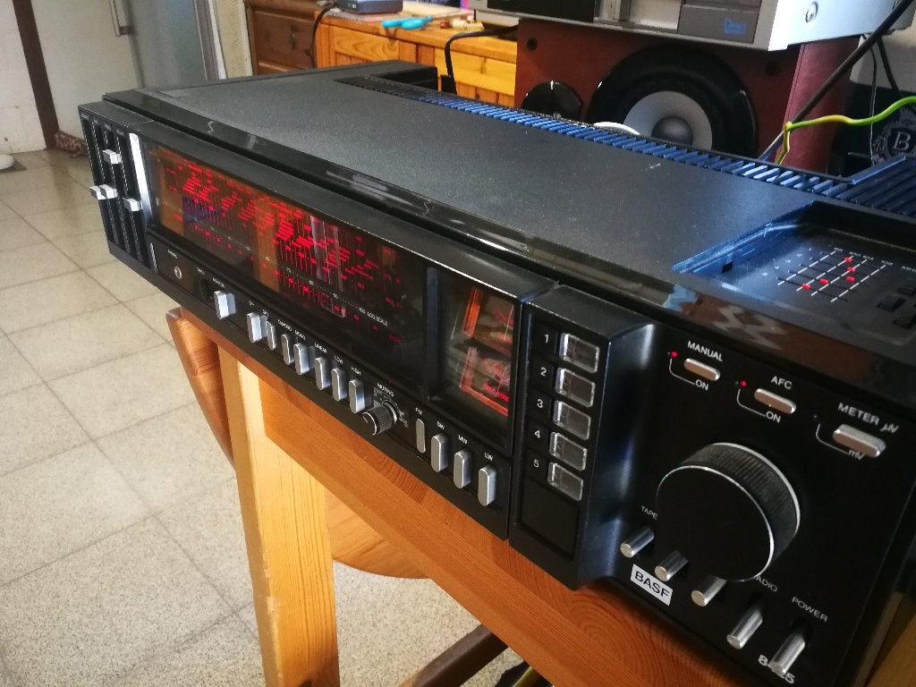 Receiver BASF 8425 uit 1976, Ophalen