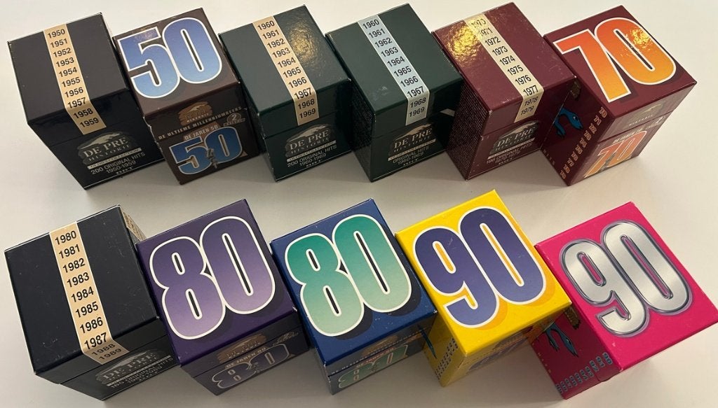 De Pre Historie Jaren 50-60-70-80-90 COMPLEET, Cd's en Dvd's, Ophalen of Verzenden, Zo goed als nieuw, Overige genres, Verzamelalbum