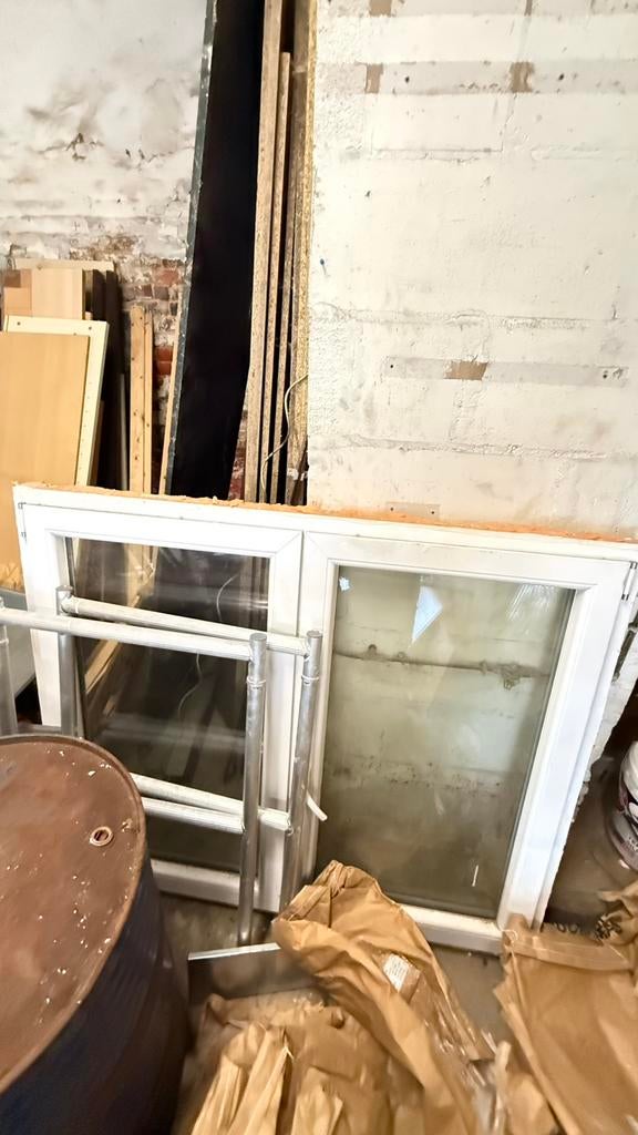 Chasis pvc double vitrage, Enlèvement, Comme neuf