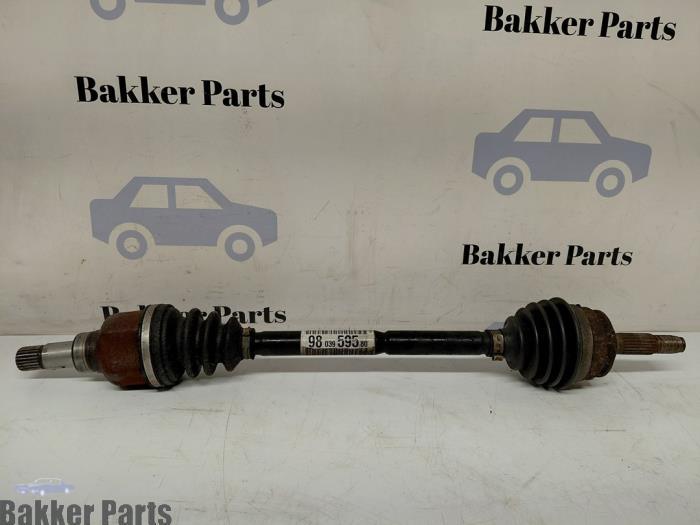 Arbre de transmission avant gauche d'un Peugeot 208, -, -, 3 mois de garantie, Utilisé