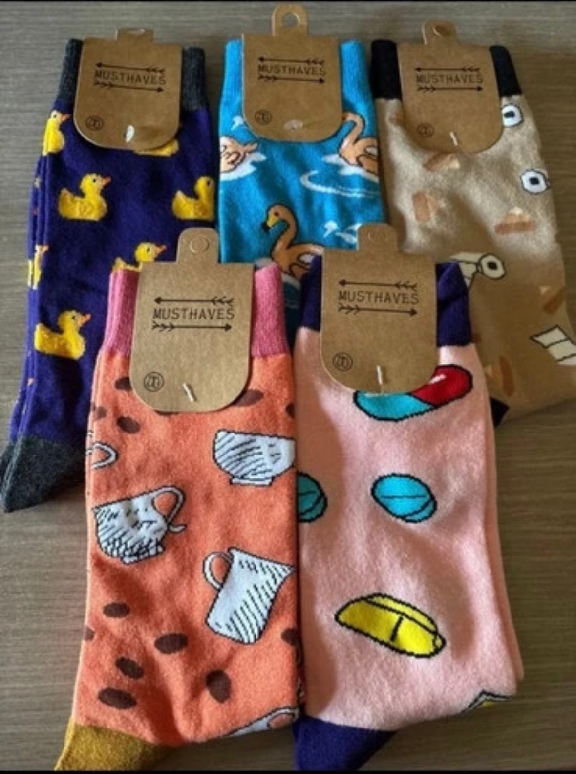 Grappige en ludieke sokken - nieuw, Kleding | Heren, Verzenden, Nieuw, Overige maten, Overige kleuren