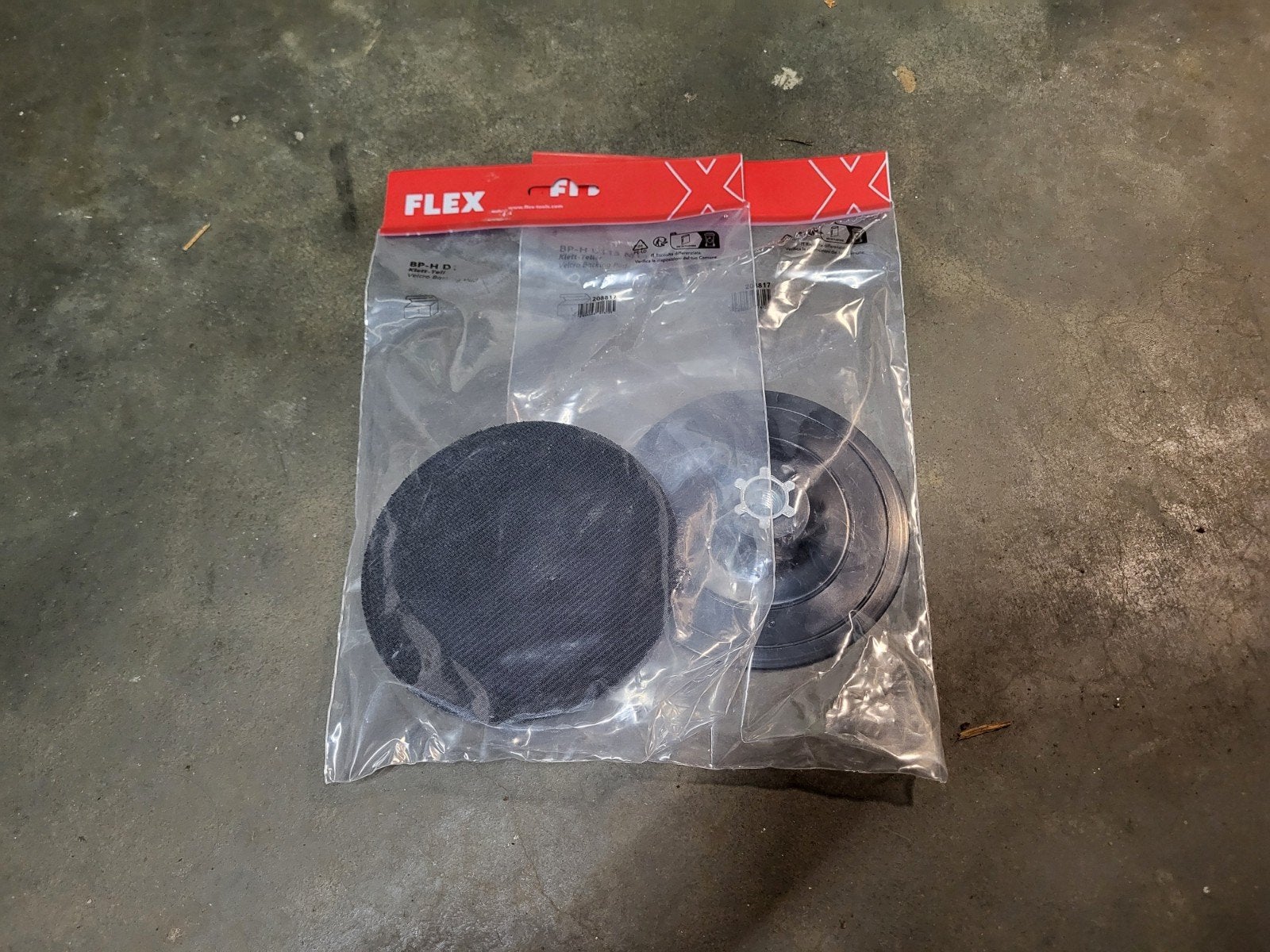 FLEX steunschijven + polijstpads / wolpads, Auto diversen, Autogereedschap, Ophalen of Verzenden, Nieuw