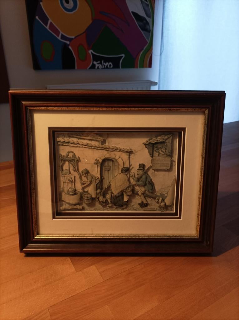 Anton Pieck reproductie, Enlèvement ou Envoi
