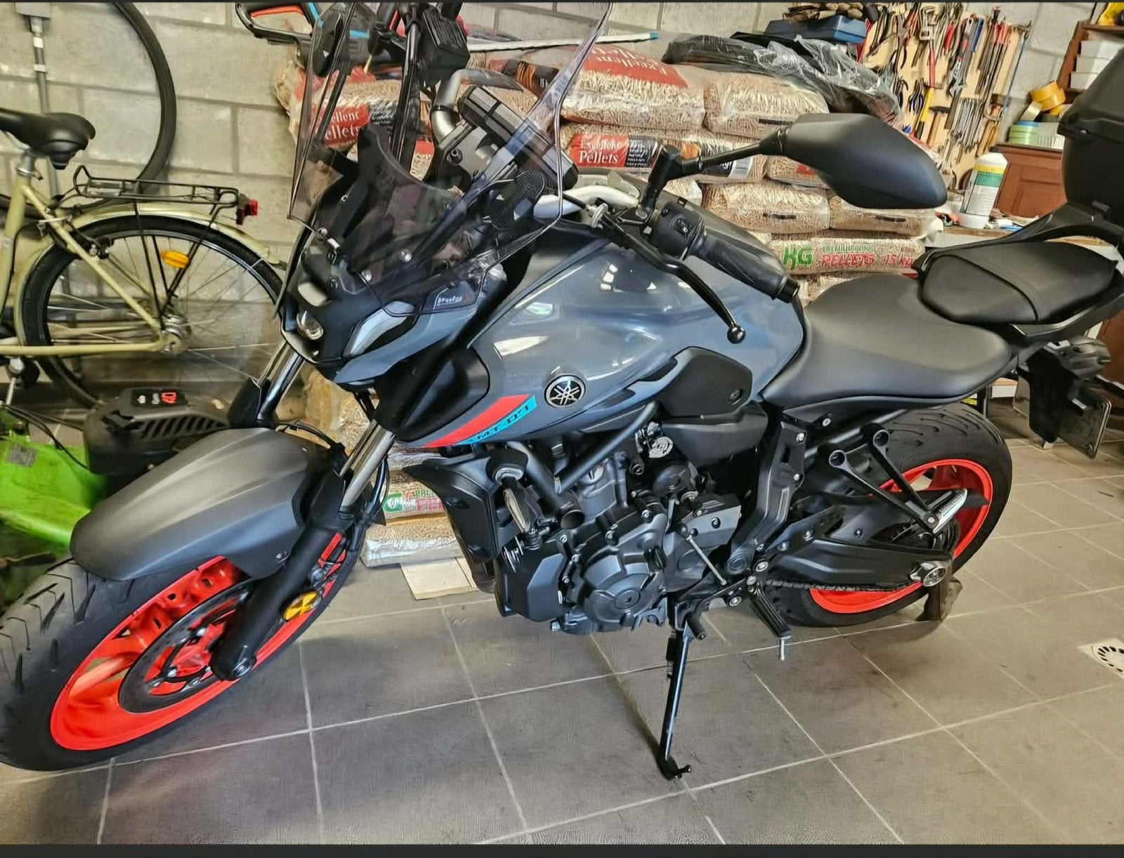 Yamaha MT07, Motoren, LED Verlichting, Nieuw, Meer dan 35 kW, Minimaal motorrijbewijs A2