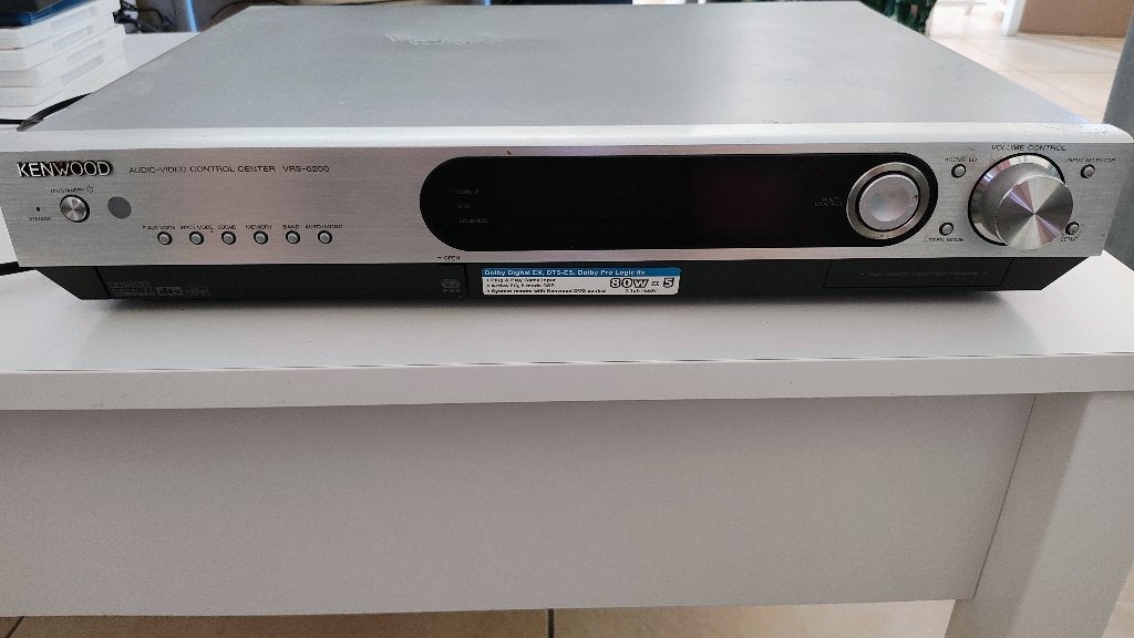 Kenwood AV control center VRS-6200 + afstandsbediening, 7.1-systeem, Gebruikt, 70 watt of meer, Overige spelers
