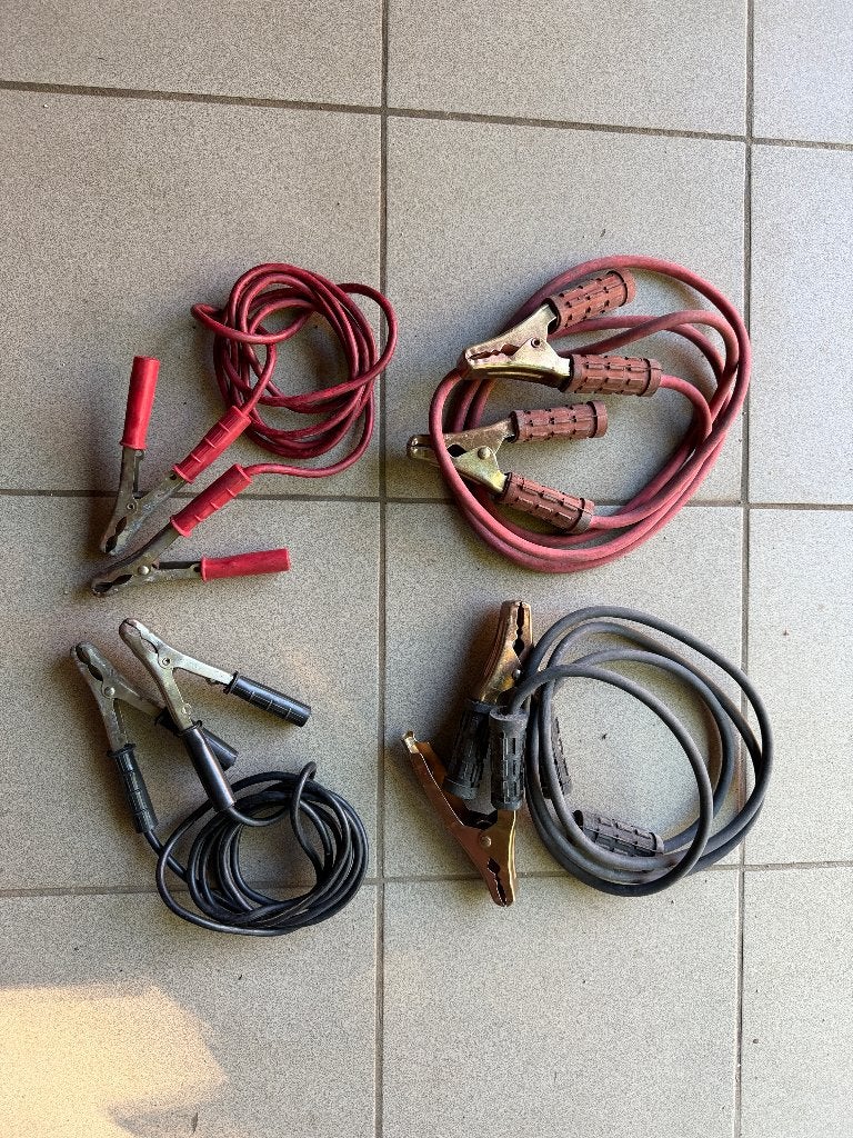 Startkabels, Ophalen, Gebruikt
