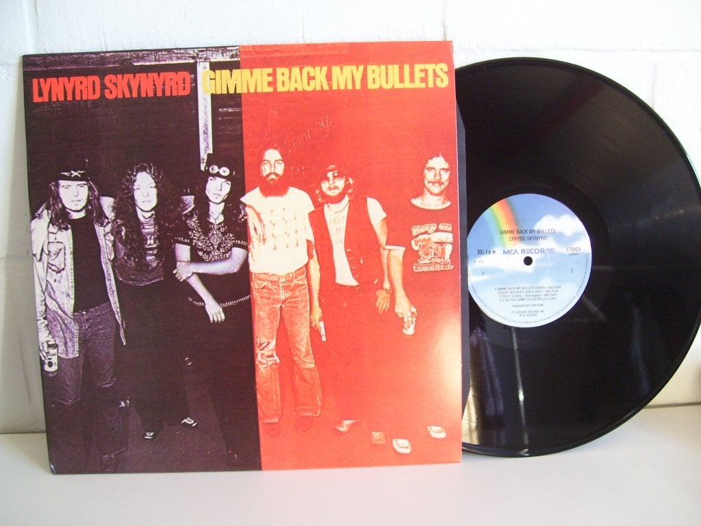 LYNYRD SKYNYRD Geef me mijn kogels terug, LP, Inclusief binnenhoes, Blues Rock, Ophalen of Verzenden