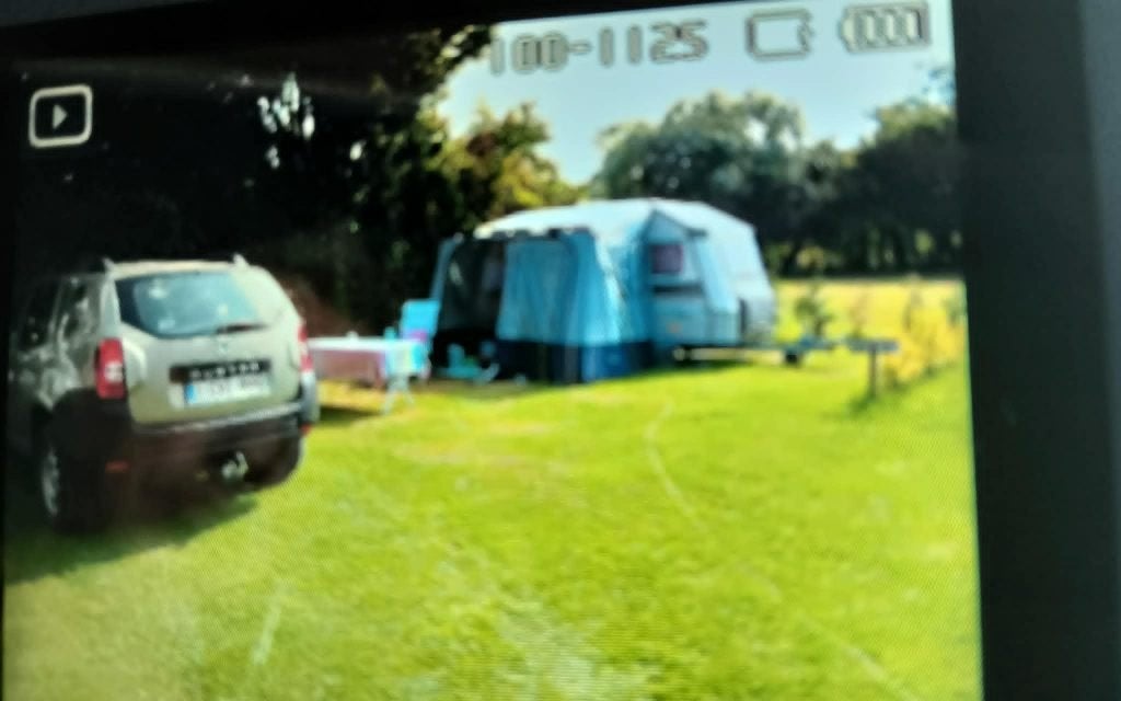seizoenstentje voor busje of caravan star camp, Caravanes & Camping, Auvents, Enlèvement, Neuf, Polyester, Starcamp