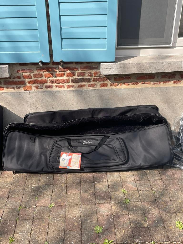 Synth/orgel/piano hoezen, Muziek en Instrumenten, Ophalen, Zo goed als nieuw, Zwart, Overige typen