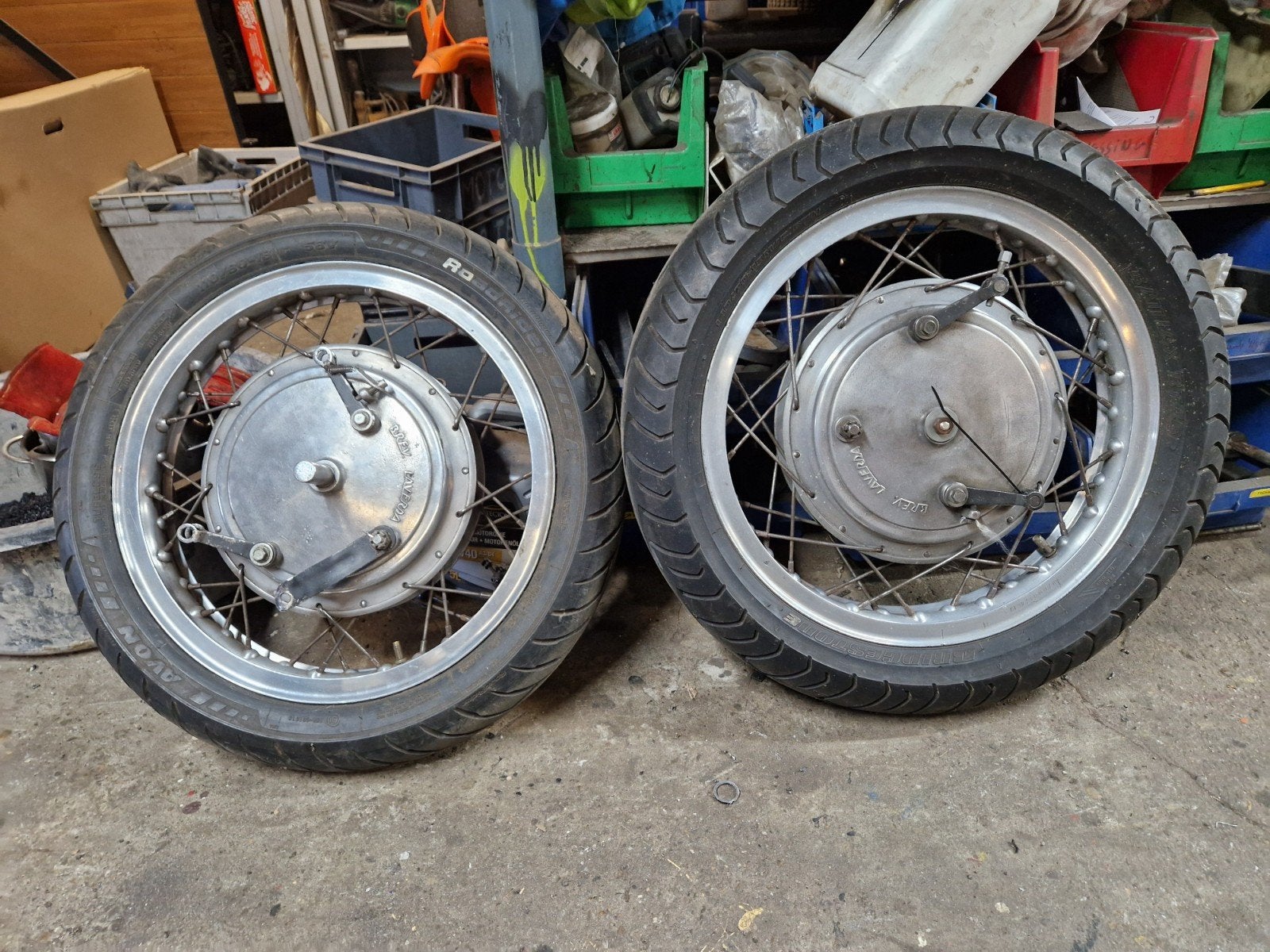 laverda wielen 1500€, Ophalen