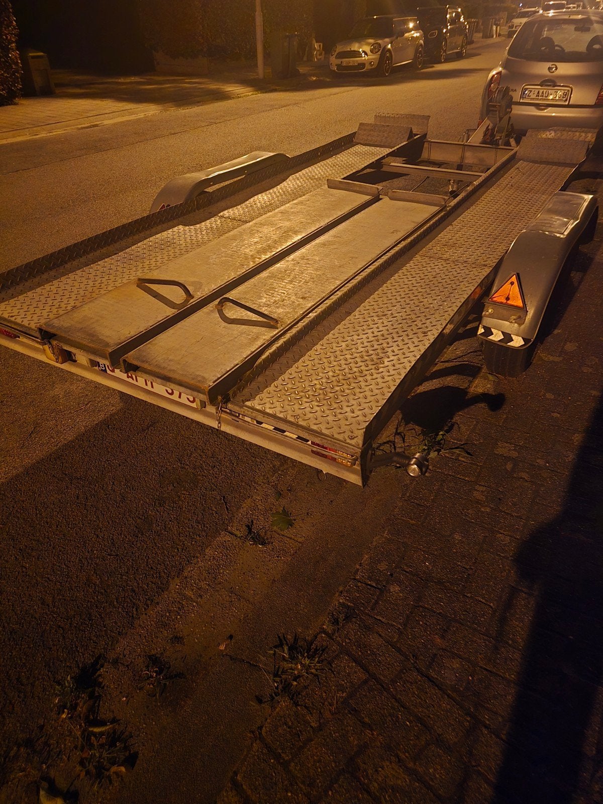 Autotrailer, Ophalen