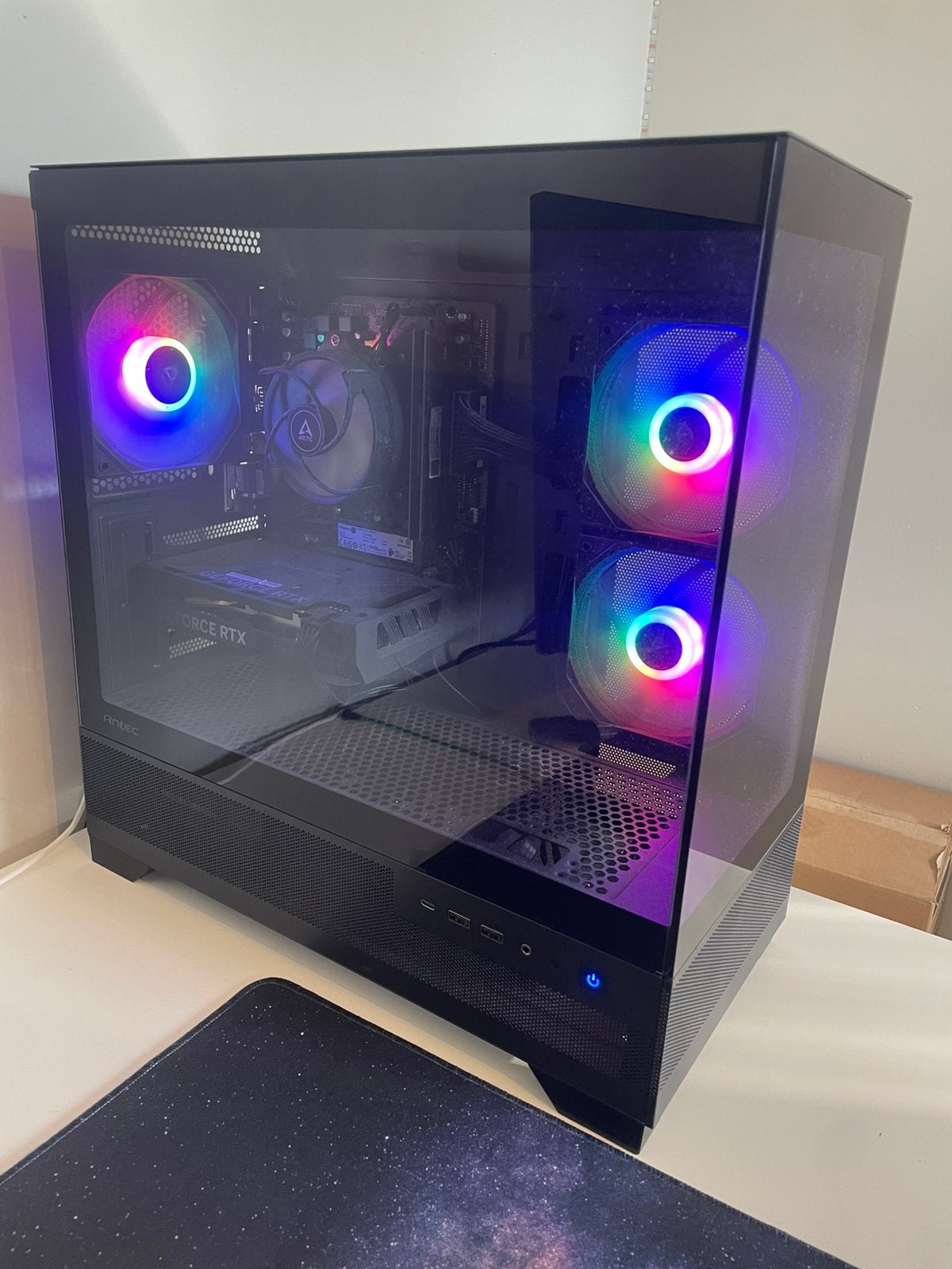 Gaming PC Ryzen 7 5700X + RTX 4060 + 32GB RAM + 1TB SSD, Ophalen, 32 GB, Zo goed als nieuw, Gaming