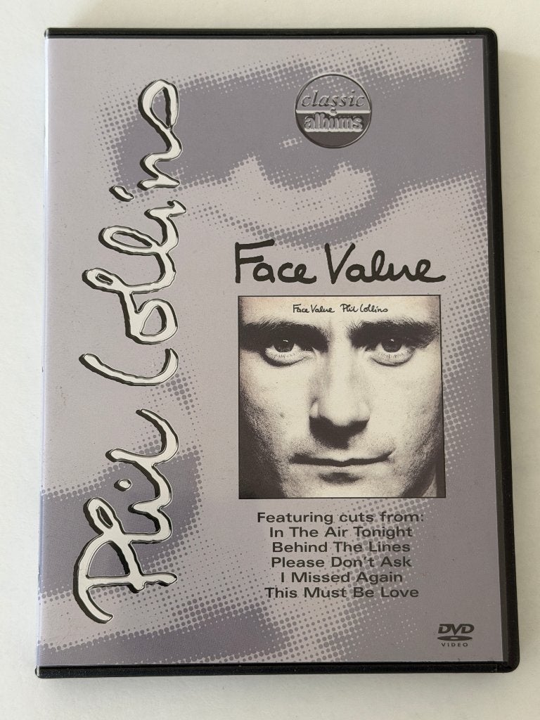 Phil Collins - Face Value (DVD) Classic Albums Series, Alle leeftijden, Ophalen of Verzenden, Gebruikt, Documentaire