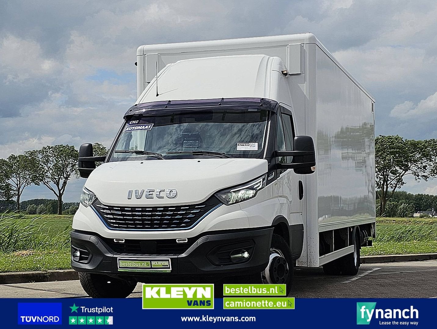 Iveco DAILY 70C18 CNG ac aut EURO6, Auto's, Bestelwagens en Lichte vracht, Automaat, Iveco, Overige brandstoffen, Wit
