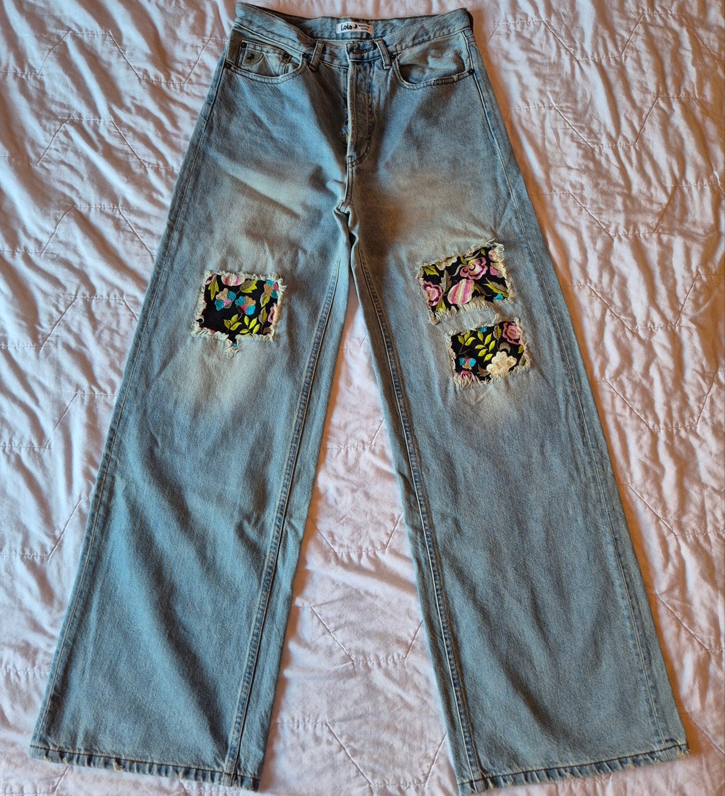 lois jeans W27 L32 wijde pijp, Ophalen of Verzenden