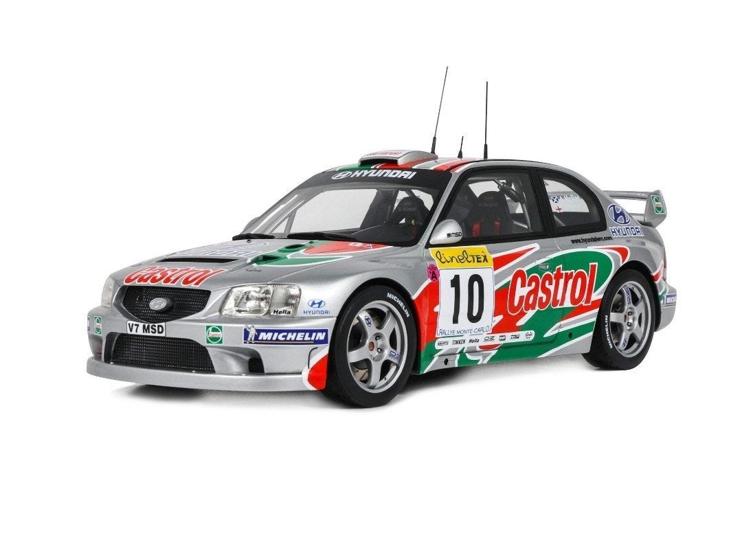 Hyundai Accent WRC Monte Carlo OT1265 OTTO 1/18 Nieuw, Ophalen of Verzenden, Nieuw, Auto, OttOMobile
