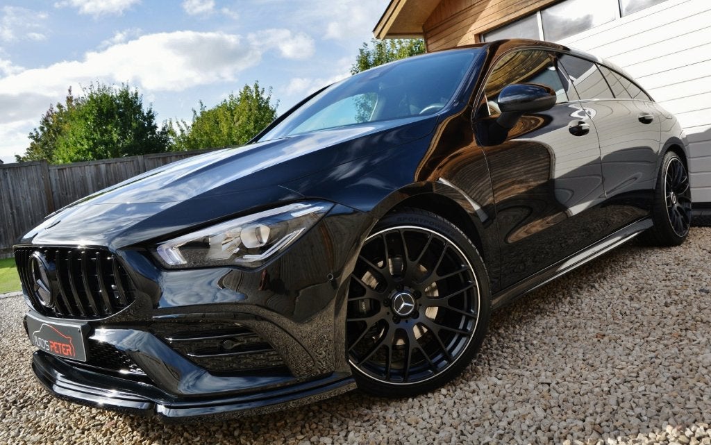 CLA 180 AMG 7G-DCT** 45 AMG LOOK**BLACK EDITION**AMBILIGHT**, Autos, 100 kW, Achat, Euro 6, Entreprise