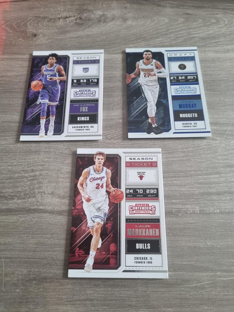 Les Panini Contenders choisissent 18-19, Enlèvement ou Envoi, Utilisé, Plusieurs images