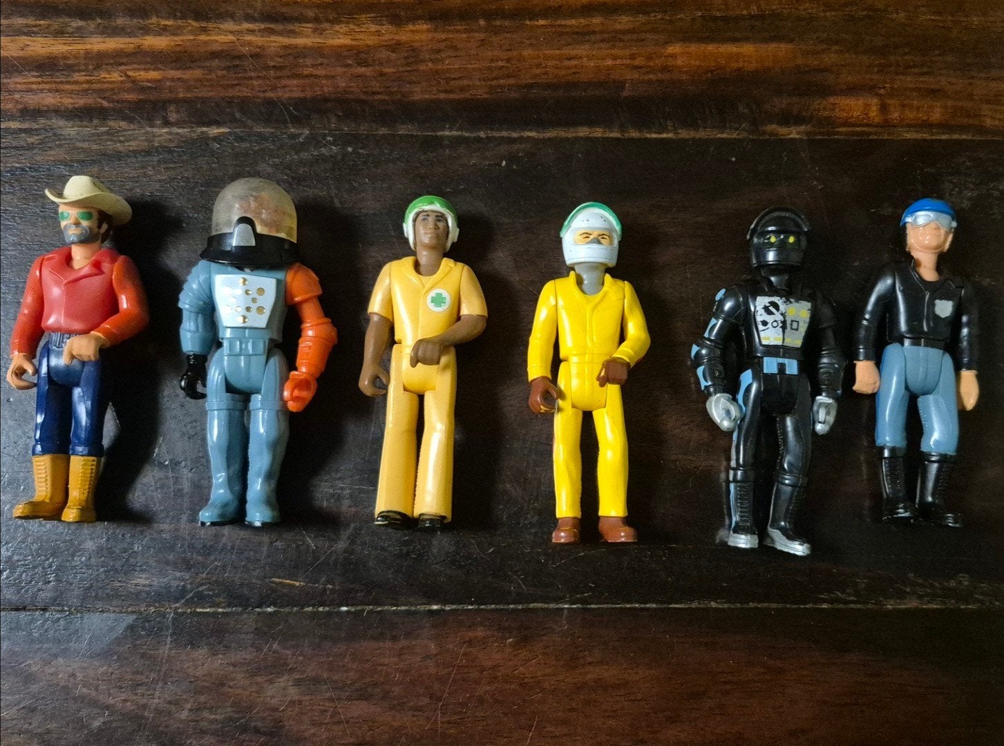 vintage Fisher-Price Adventure People 1970 6stuks, Ophalen of Verzenden