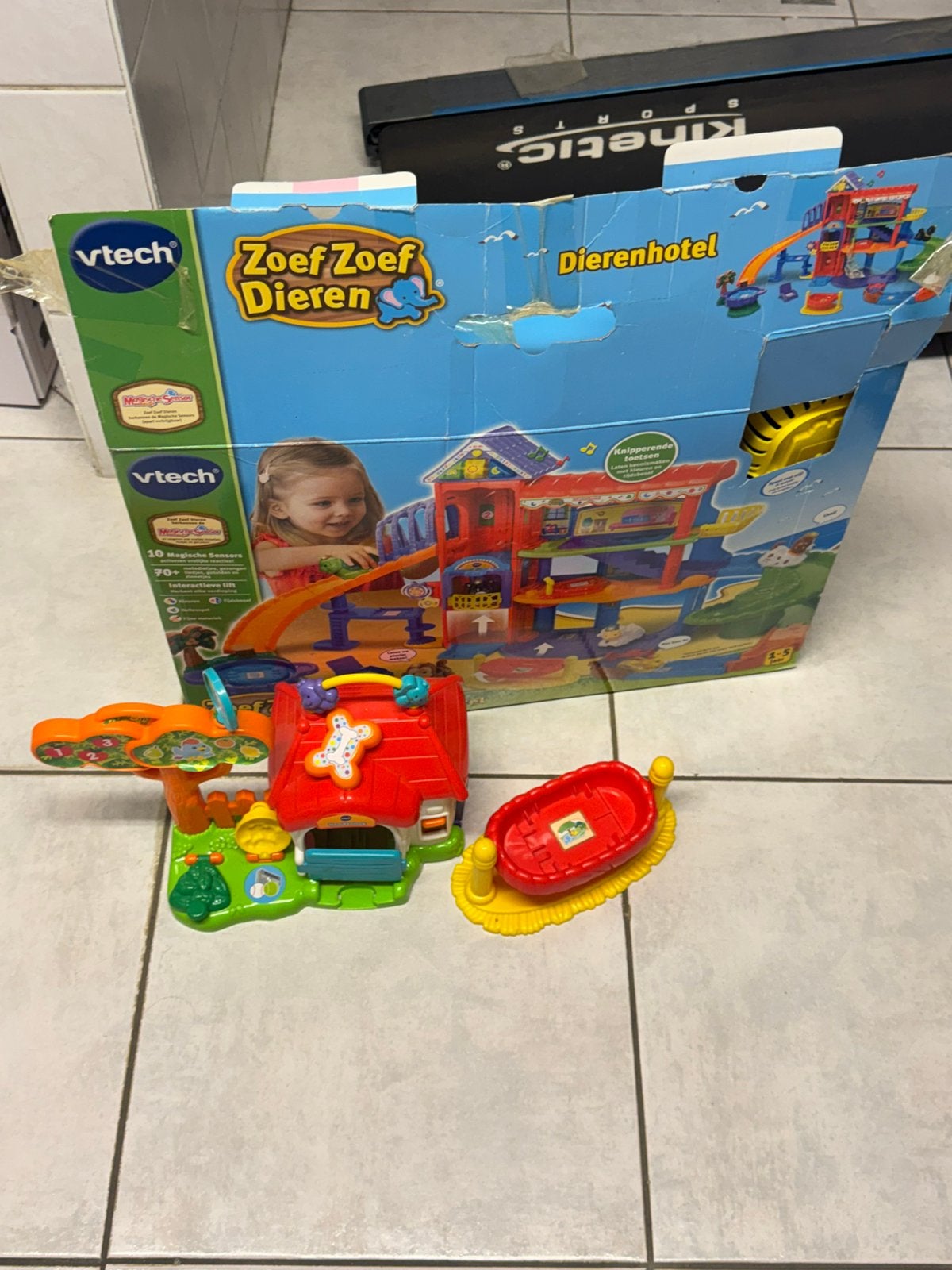 Zoef zoef dierenhotel en hondenhok, Kinderen en Baby's, Speelgoed | Vtech, Ophalen, Gebruikt