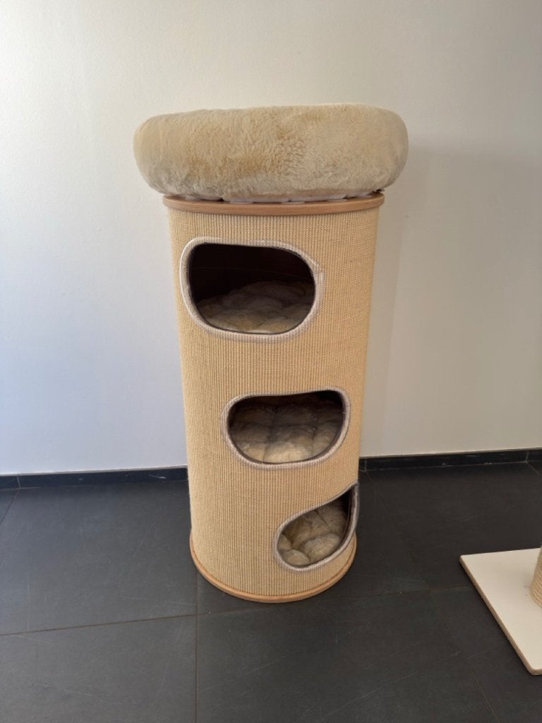 Katzen-Deko krabton scratcher krabpaal, Dieren en Toebehoren, Ophalen, Gebruikt, Krabpaal