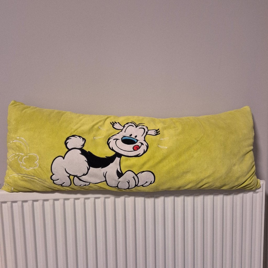Samson rechthoekig kussen, Jaune, Comme neuf, Enlèvement, Chien