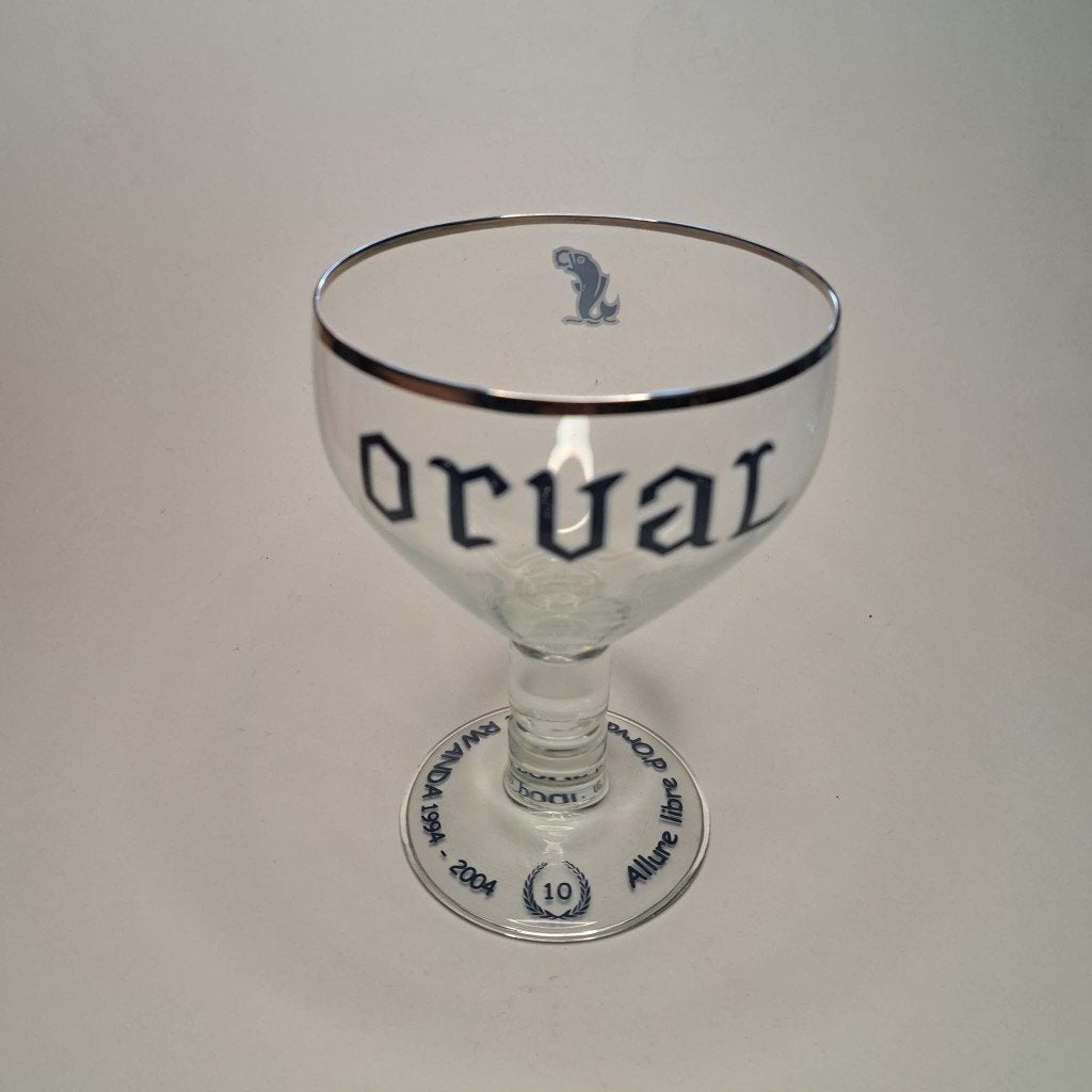 Verre Orval Rwanda, Enlèvement ou Envoi, Comme neuf, Verre ou Verres