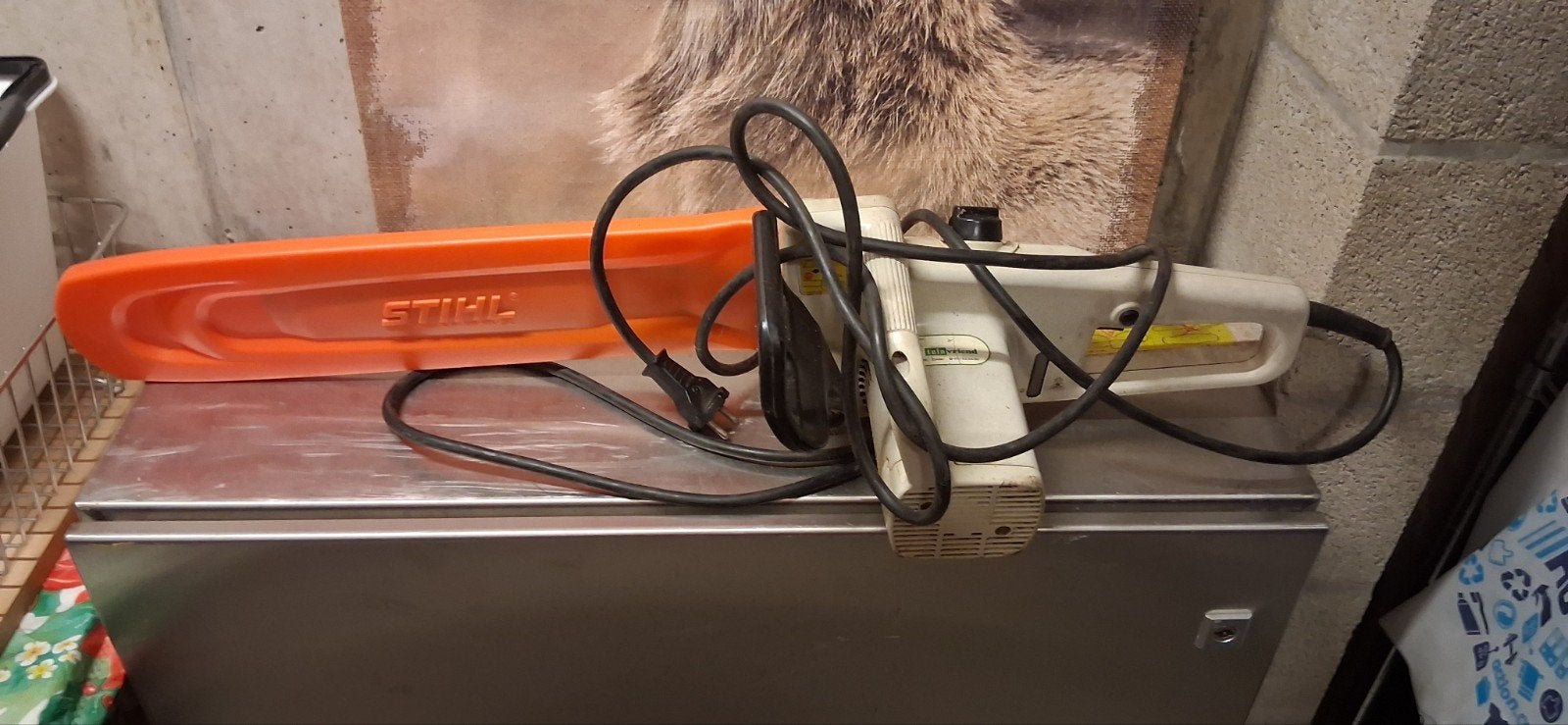 scie à chaîne électrique, Enlèvement, Stihl