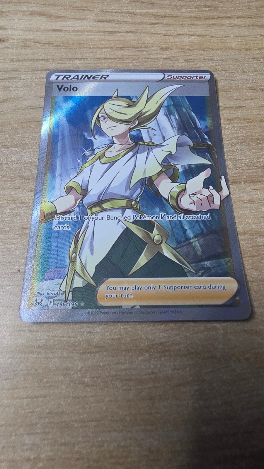 Volo Full Art #196/196, Hobby en Vrije tijd, Ophalen