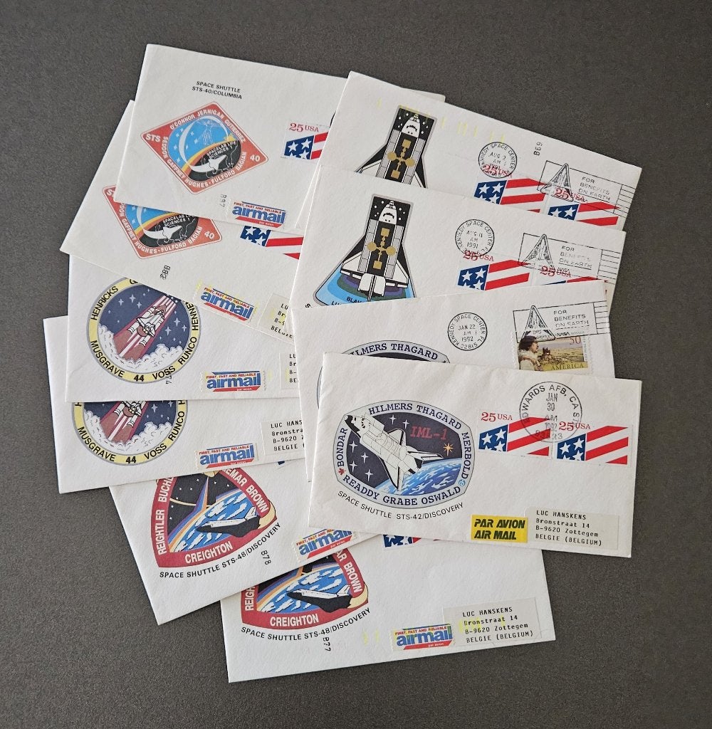 NASA enveloppes, Ophalen of Verzenden, Envelop