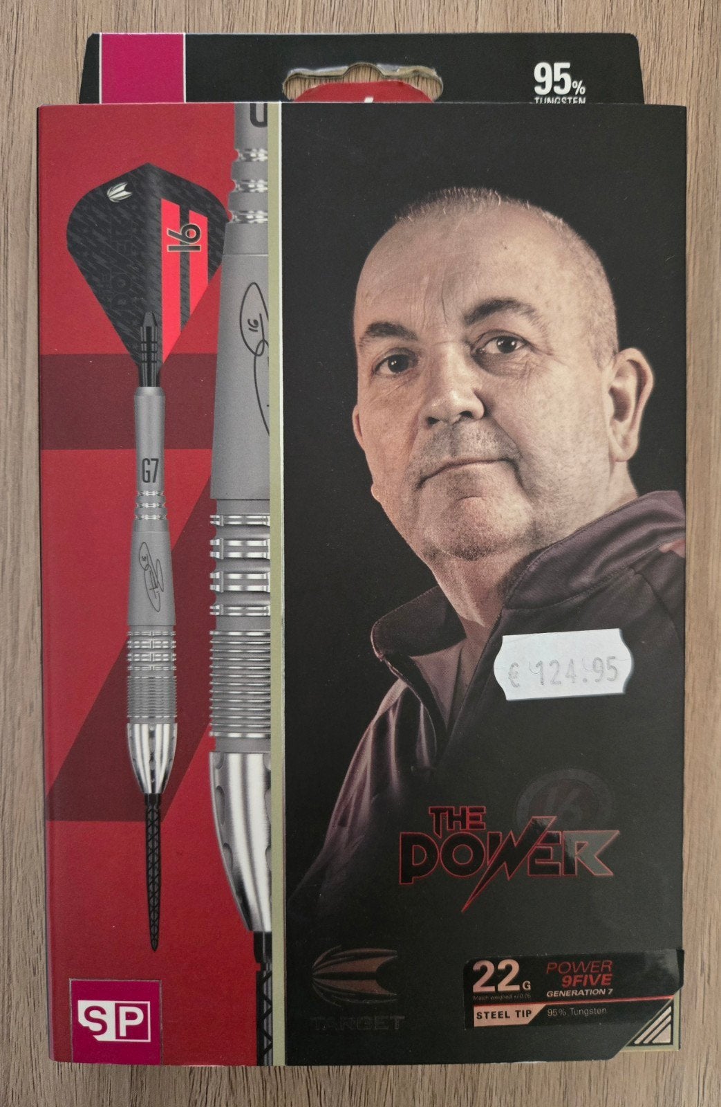 Phil taylor Gen 7 in splinternieuwe staat! 22gr, Ophalen of Verzenden