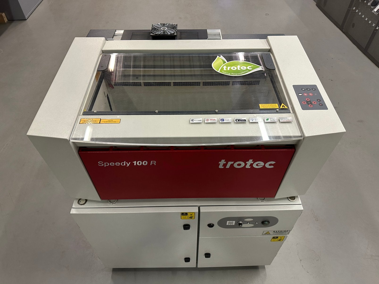 Trotec Speedy 100 60W, Ophalen, Zo goed als nieuw