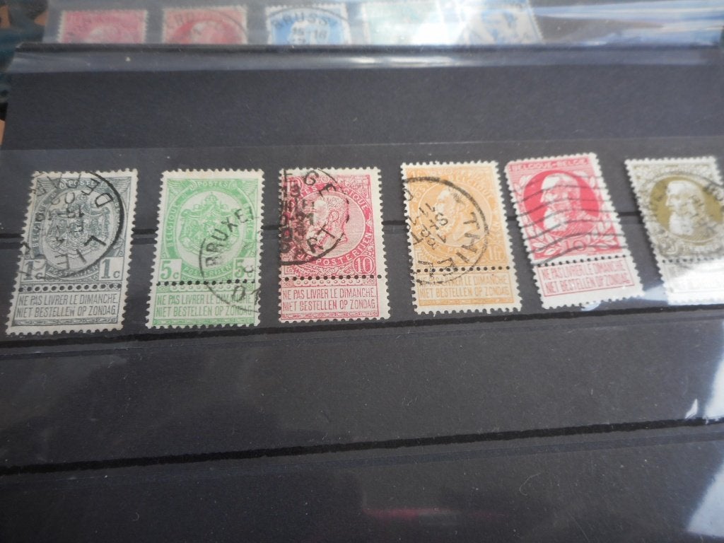 Timbres-poste, Timbres & Monnaies, Timbres | Europe | Belgique, Enlèvement ou Envoi, Sans enveloppe, Affranchi, Timbre-poste