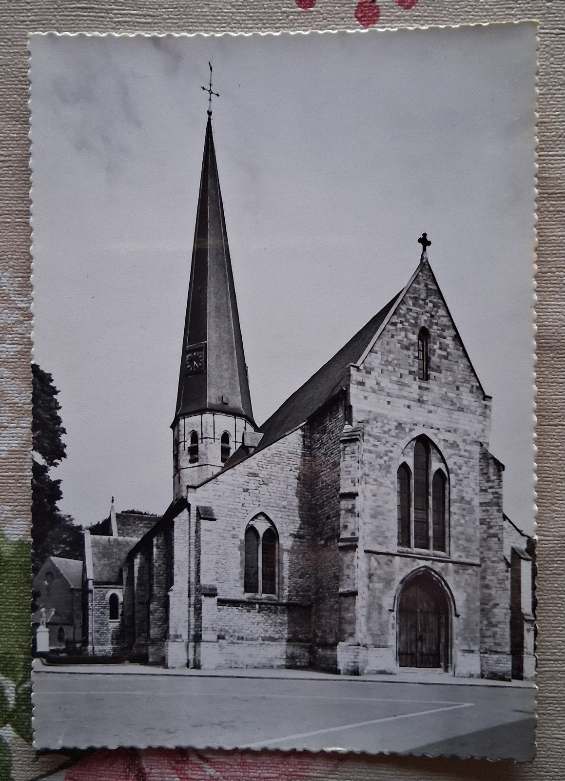 vintage Postkaart Sint Pieter kerk in Bazel, Enlèvement ou Envoi