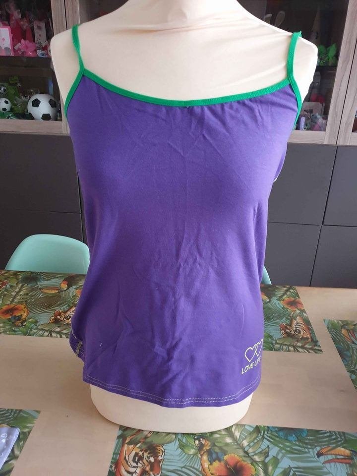 Mylene home & interieur dames topje paars /groen nieuw, Kleding | Dames, Ophalen of Verzenden, Nieuw, Maat 38/40 (M), Groen