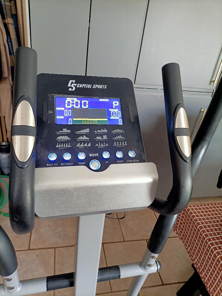 velo elliptique capital sport helix confort, Sports & Fitness, Équipement de fitness, Enlèvement, Comme neuf, Autres types