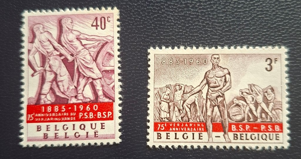 Postzegels België OBP 1131/32**, Postzegels en Munten, Frankeerzegel, Ophalen of Verzenden, Postfris, Postfris