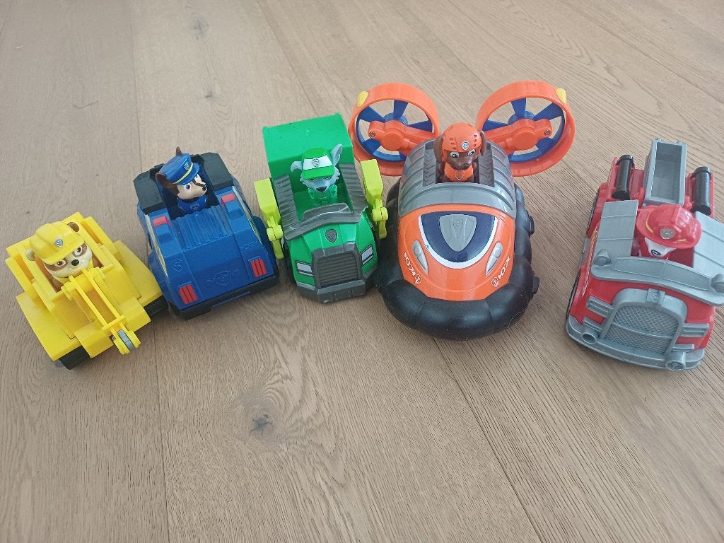 Paw patrol speelgoed, Ophalen, Gebruikt