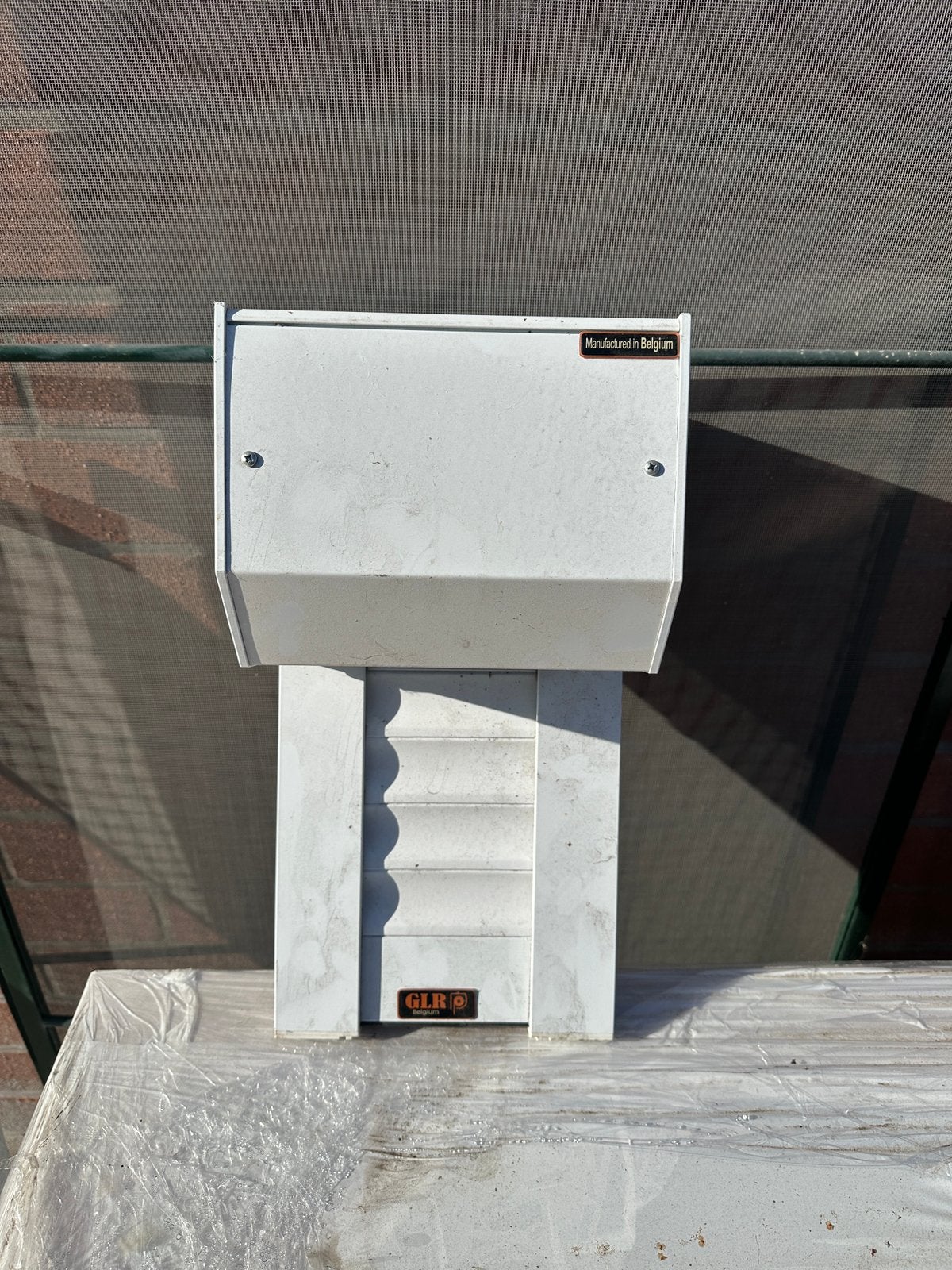GLR Demo Rolluik / Toonmodel (21 x 41 cm), Bricolage & Construction, Enlèvement ou Envoi, Comme neuf, Blanc