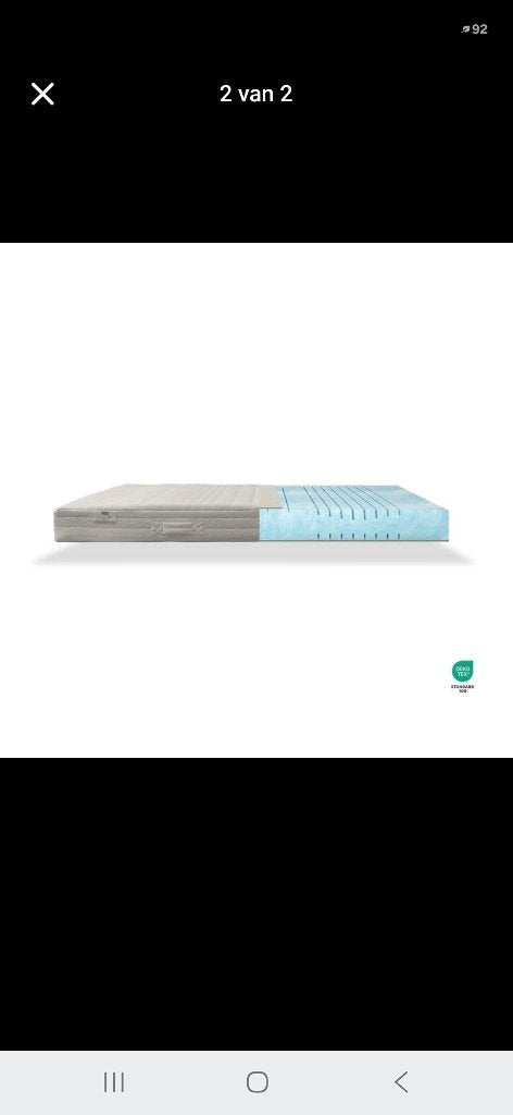 Matras 90x200cm, Ophalen, 90 cm, Eenpersoons, Nieuw