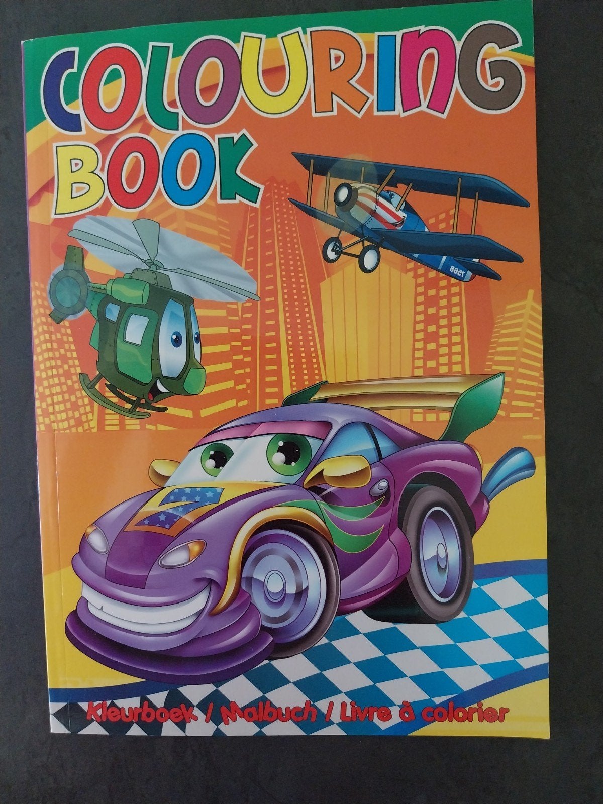 Nieuw. Kleurboek transport, Boeken, Ophalen