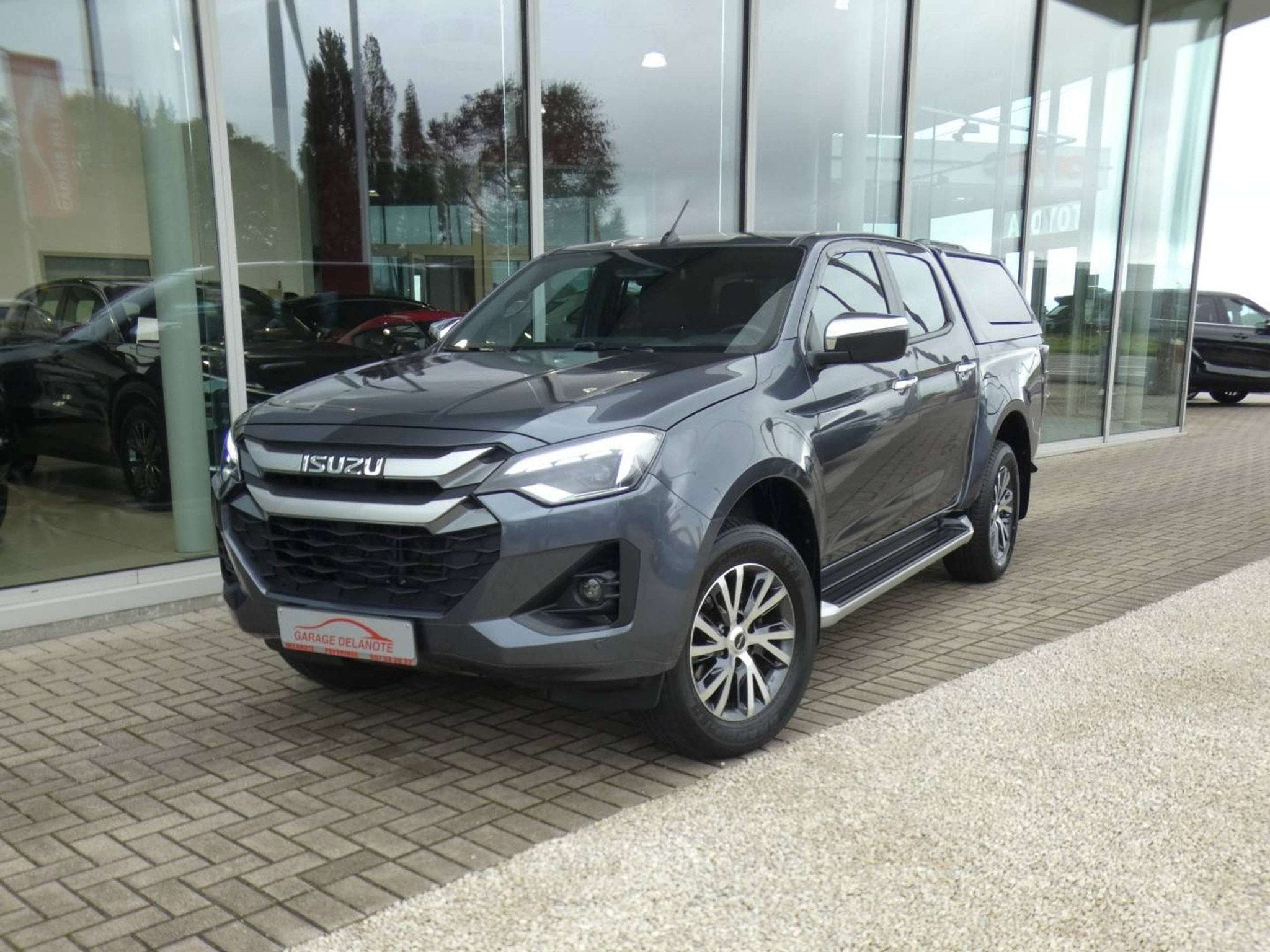 Isuzu D-max *€35529+btw* AUTOMAAT 4WD LSX +Hardtop +LEDER, Auto's, 4 deurs, Gebruikt, 4 cilinders, 2100 kg